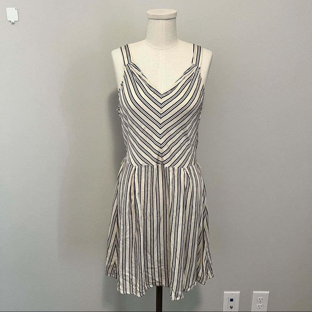 A New Day Striped Mini Sun Dress